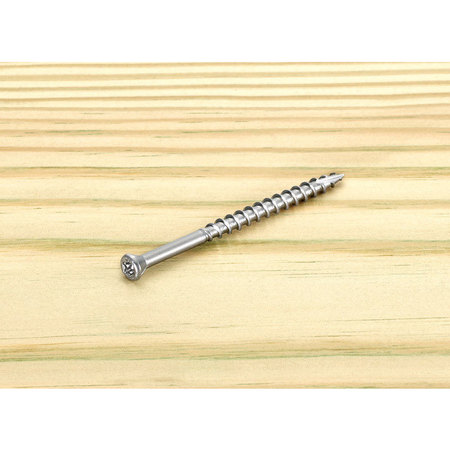 STARBORN Deck Screw, #7 x 2-1/4 in, Trim Head, Torx Drive, 75 PK STXL07225